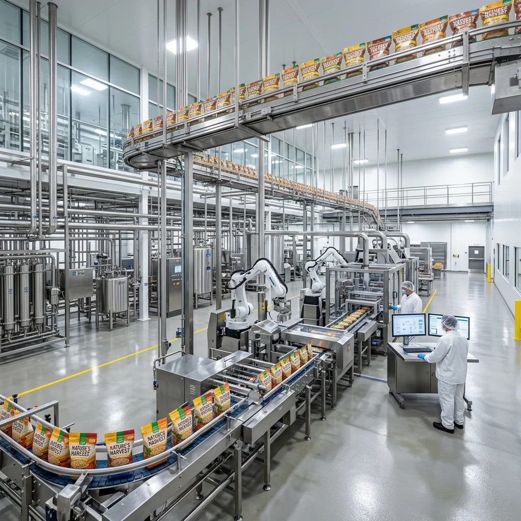 Modern Food Processing Facility